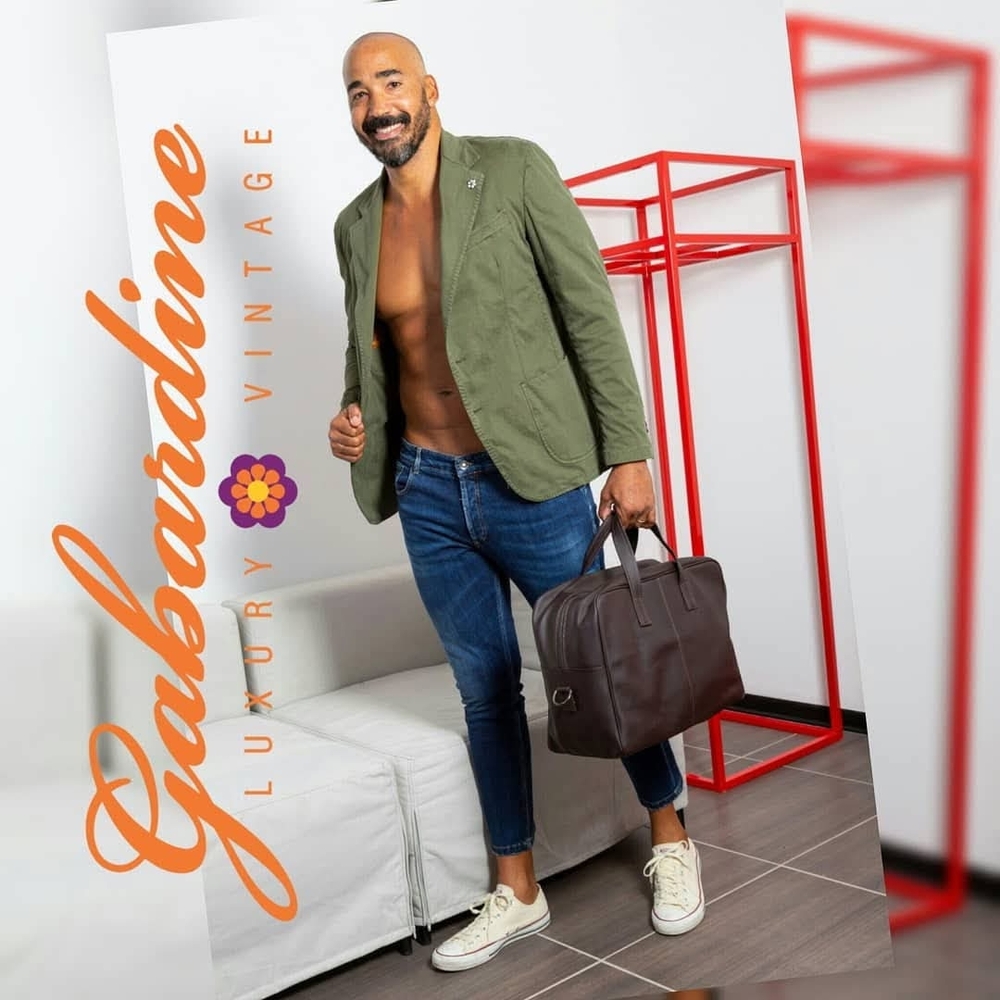 Gabardine Luxury Vintage Sports Coat